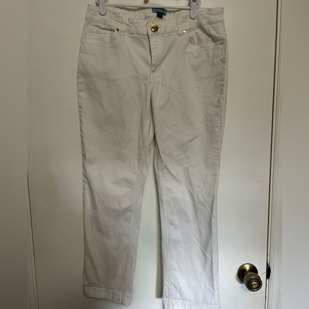 White pants